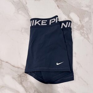 Nike Pro Spandex Navy Womens Size Large